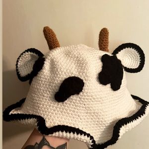 Cow bucket hat